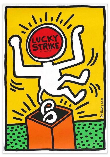 Keith Haring, ‘Lucky Strike’, 1987