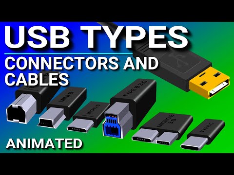 USB Ports, Cables, Types, & Connectors