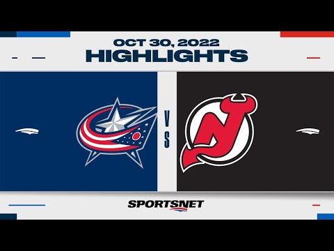 NHL Highlights | Blue Jackets vs. Devils - October 30, 2022