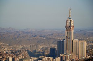 Royal Mecca Clock Tower, Riyadh, Saudi Arabia