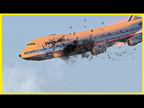 😱PAN AM FLİGHT 103, B747, How the Plane Crash Happened, Lockerbie, Scotland