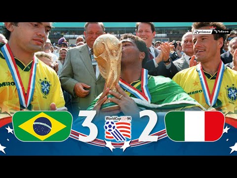 Brasil 0 (3) x (2) 0 Italy ● 1994 World Cup Final Extended Goals & Highlights + Penalties HD