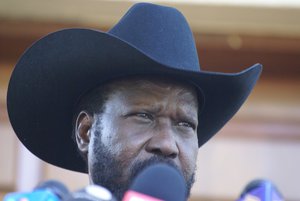 Salva Kiir, the president of southern Sudan