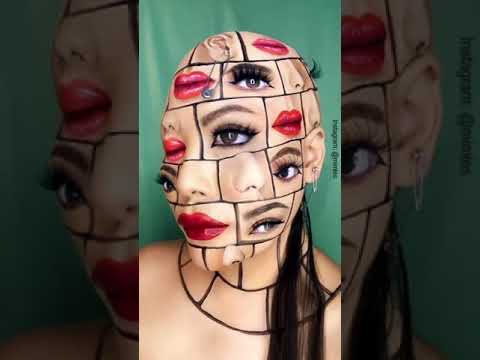 This makeup is mind-blowing! 🤯 By: Mimi Choi IG: @mimles FB: Mimi Choi Makeup Artistry #shorts