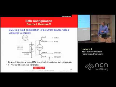 Keithley 4200-SCS Lecture 1: Introduction - System Overview - DC I-V Source Measurement