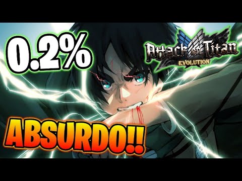 *HABILIDADE SECRETA?!* TESTEI O CLÃ YEAGER DE 0.2% no Attack on Titan: Evolution - GG Games