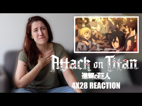 ATTACK ON TITAN 4X28 "THE DAWN OF HUMANITY" REACTION