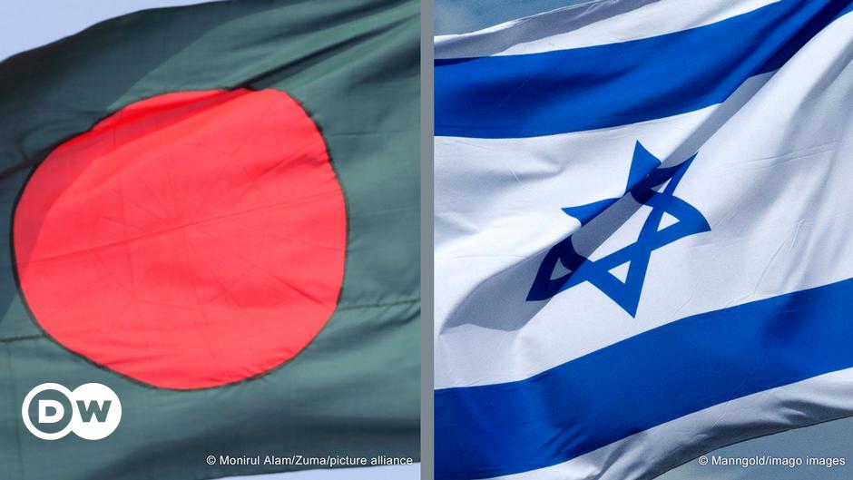 Bangladeshi and Israeli flags