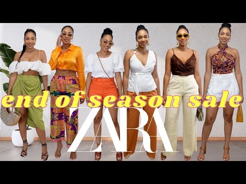 Zara Summer Haul, Try On, & Styling!  | End of Season Sale Haul