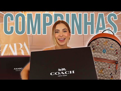 COMPRINHAS ACUMULADAS!!! ZARA, COACH, AMARO, SHOP2GETHER, CALZEDÔNIA… | FERNANDA TUMAS