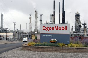 FILE - Exxon Mobil Billings Refinery sits in Billings, Mont. Exxon Mobil’s scientists were remarkably accurate in their predictions about global warming, even as the company made public statements that contradicted its own scientists' conclusions, a new study says