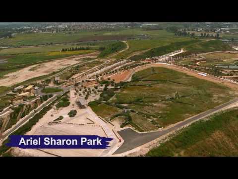 Bird's Eye View of KKL-JNF Sites around Israel