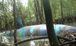 Narco submarine seized in Ecuador