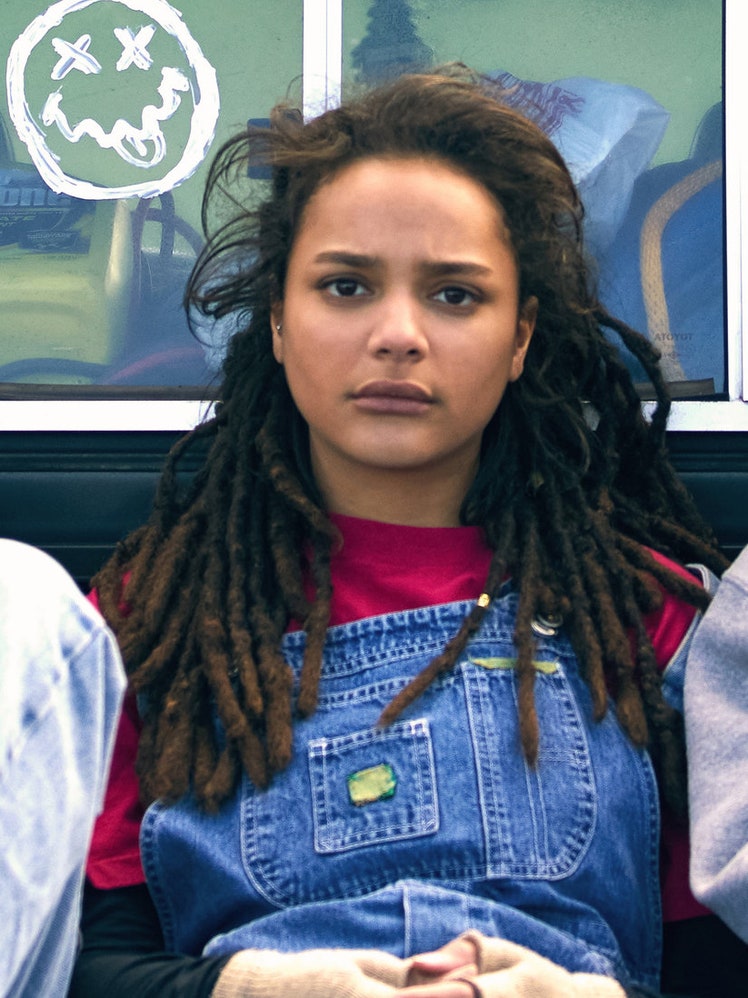 Three teens in the back of a truck in The Miseducation of Cameron Post.