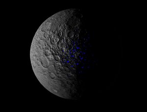 This animation shows how the illumination of Ceres' northern hemisphere varies with the dwarf planet's axial tilt, or obliquity