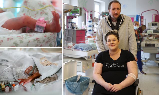 Mother welcomes 'miracle' quintuplets at Polish hospital... adding to SEVEN other