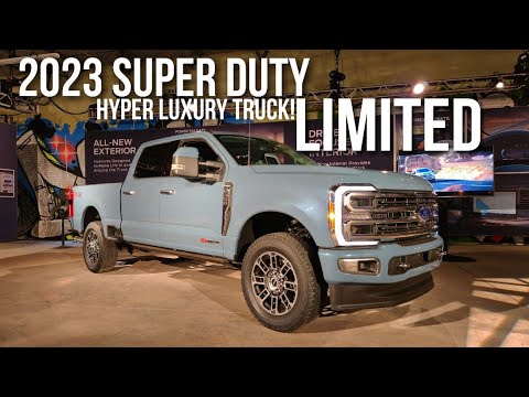 2023 Ford Super Duty Limited! Crazy Ultra-Luxury Truck!