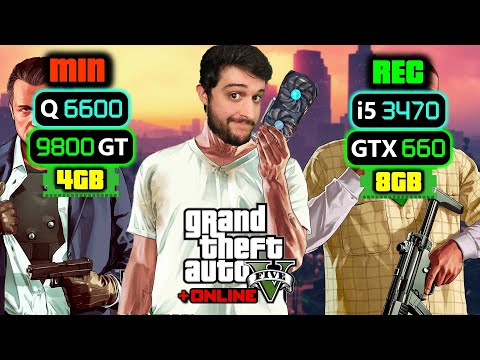 GTA 5 (and Online) on the Minimum and Recommended System Requirements!