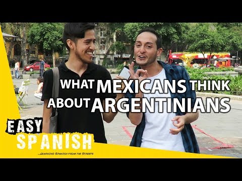 What Mexicans think about Argentinians | Easy Spanish 71