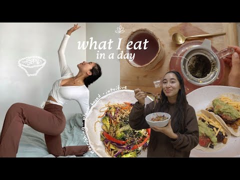 What I Eat in a Day to Feel Good | easy, plant based, healing