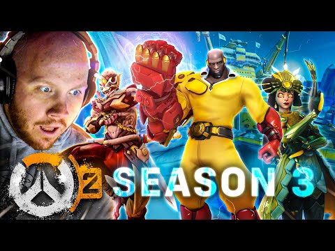 THE BEST OVERWATCH 2 UPDATE? TIMTHETATMAN SEASON 3 LIVE REACTION