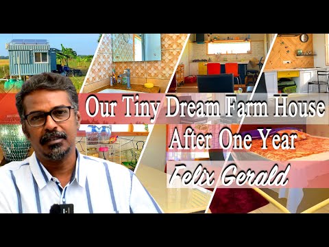 Our One year Old Shipping container Farm house - modern 1 BHK Farm house - Felix Gerald