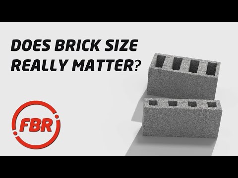 Does Brick Size Really Matter? | FBR