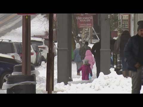 New winter storm hits San Diego | Here's a look at the timeline of the snow and rain