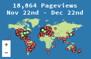 Locations of visitors to this page