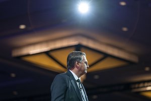 Former Brazilian President Jair Bolsonaro speaks at the Conservative Political Action Conference, CPAC 2023, Saturday, March 4, 2023, at National Harbor in Oxon Hill, Md.