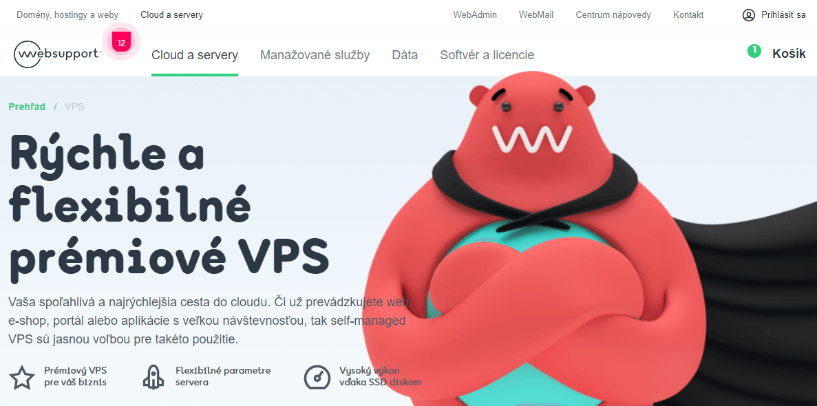 websupport VPS