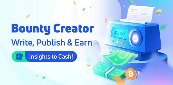 Gate.io‘s “Bounty Creator” plan officially launched! Write, Publish & Earn!