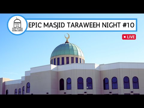 EPIC Masjid Taraweeh Night #10 | Dr Yasir Qadhi | Qari Sajjad Gul | Imam Nadim | Ustadh Baajour