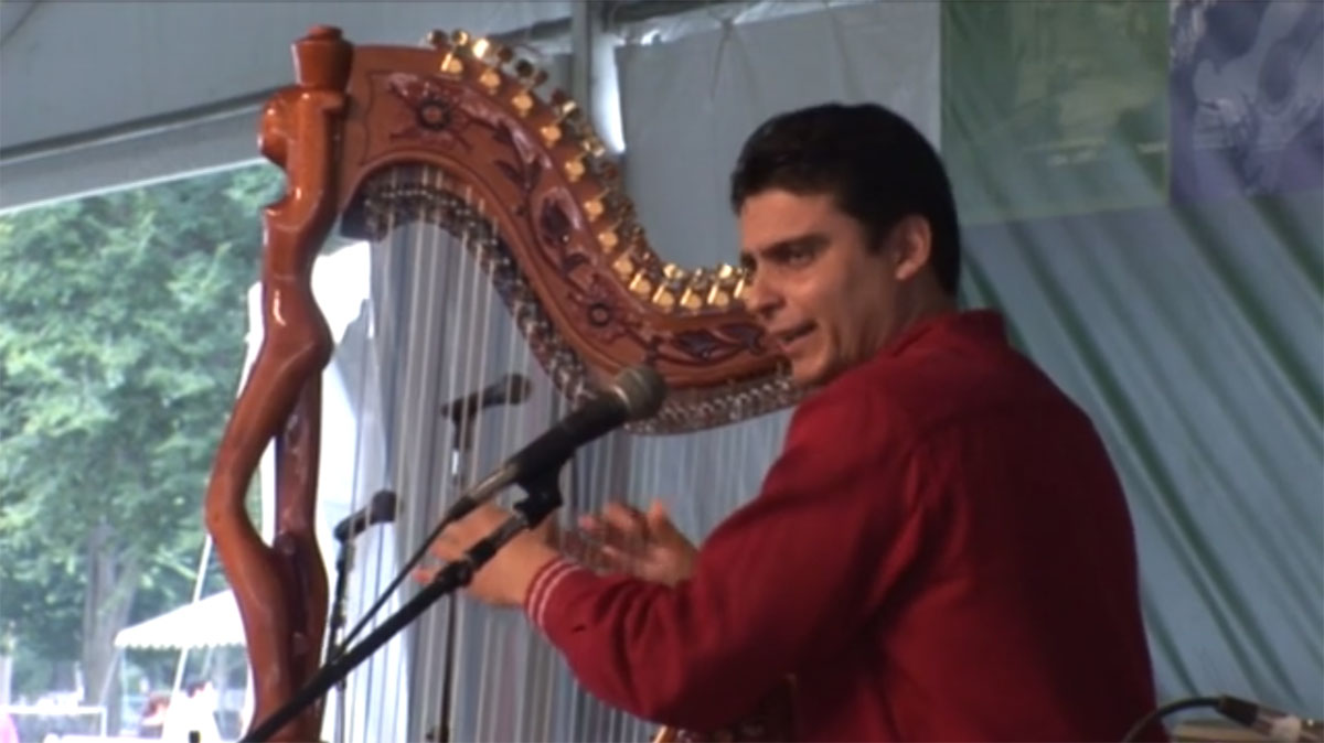 Musical Emblem of Paraguay: Harpist Marcelo Rojas