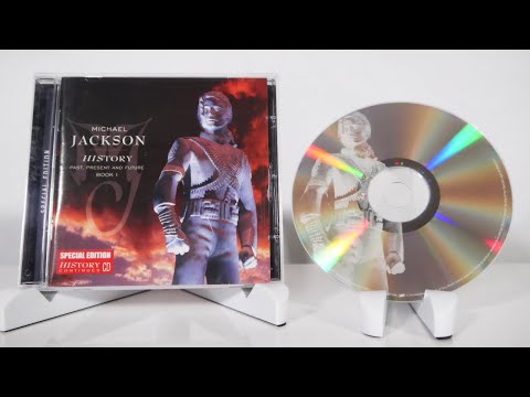 Michael Jackson - HIStory - Past, Present And Future Book I CD Unboxing