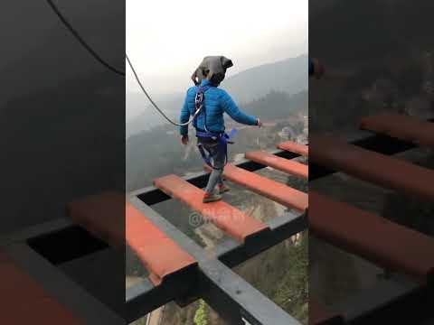 Bungee jumping, Adventure #shorts #bungeejumping #adventure