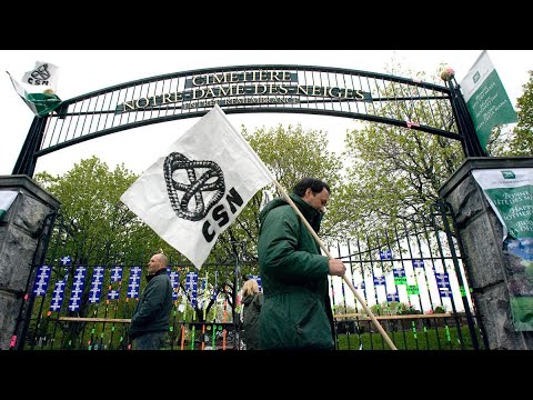 Que. families unable to visit loved-ones due to cemetery strike