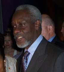 Former Prime Minister of Jamaica PJ Patterson at an event in 2005