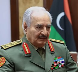 Khalifa Haftar, commander of the LNA in 2020