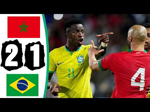 Morocco Vs Brazil 2-1 | All Goals & Extended Highlights