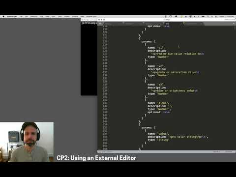 CP2: Using an External Editor for p5.js – Interactive Typography