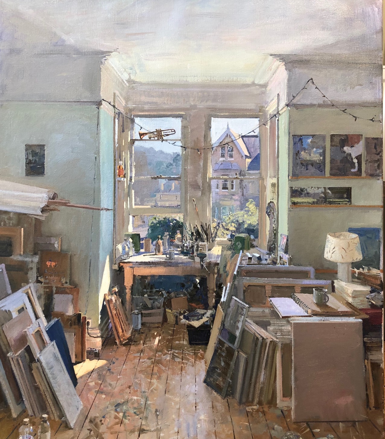 unsubconscious:
“Peter Brown, ‘Morning Sun in the Studio’
”