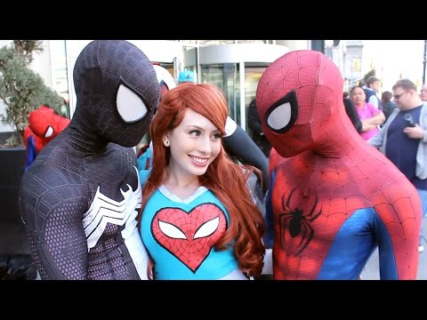 Spider-Man: Spider-Verse Flash Mob Prank