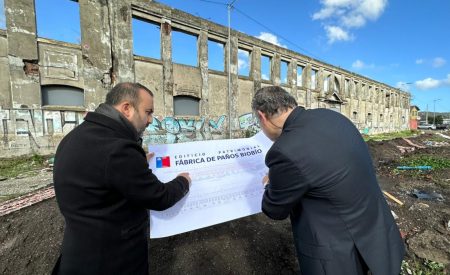 Buscan rescatar edificio de ex Fábrica de Paños en Concepción