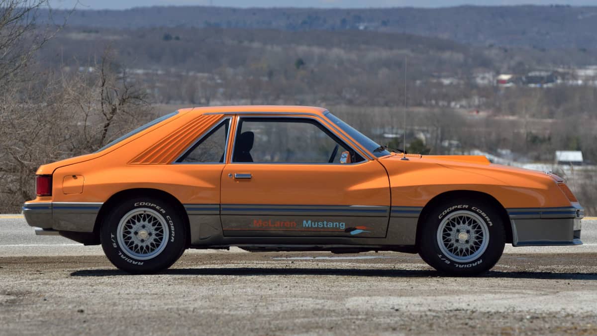 Before the iconic F1 supercar, McLaren built a turbocharged Ford Mustang