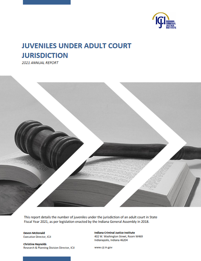 Juveniles Under Adult Court Jurisdictions 2021