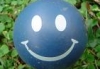 happy blue