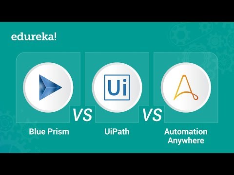 Blue Prism vs UiPath vs Automation Anywhere | RPA Tools Comparison | Edureka