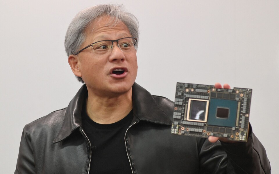 Jensen Huang tutvustas oma vaateid Taipeis toimuval messil Computex 2023.