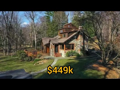 New Jersey Private Cottage Tour | $449k | 3.1 acres | 3 beds | 2 baths | Bubbling Stream